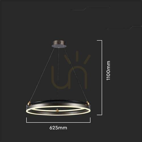 Skontrolujte Biała lampa wisząca LED V-TAC VT-7579 30 W 3000 K 3600 lm