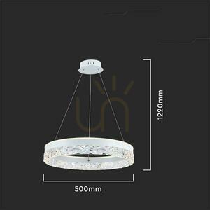 V-TAC 25W LED závesné svietidlo biele VT-7581 3000K 3000lm 1 V-TAC 25W LED závesné svietidlo biele VT-7581 3000K 3000lm small 1