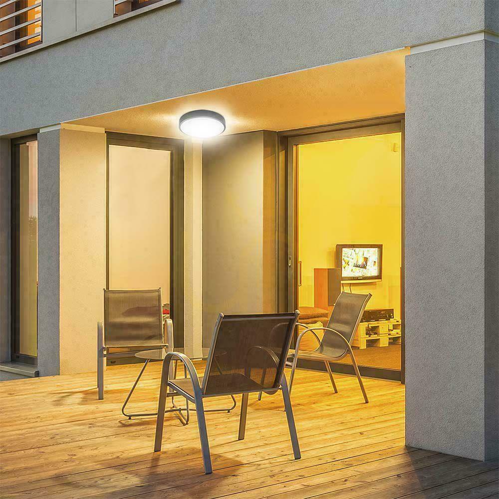 Skontrolujte Plafond V-TAC 36W LED okrúhla 35cm povrchová montáž IP44 čierna VT-8630B 6500K 3820lm Plafond V-TAC 36W LED okrúhla 35cm povrchová montáž IP44 čierna VT-8630B 6500K 3820lm