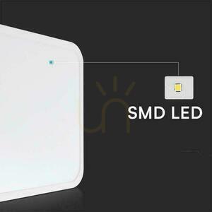 Plafond V-TAC 36W LED štvorcový 42x42cm Pilotný snímač pohybu pre povrchovú montáž IP44 biely VT-8630S 4000K 3820lm small 6