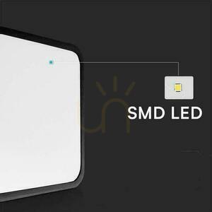 Plafond V-TAC 18W LED štvorcový 30x30cm Pilotný snímač pohybu s povrchovou montážou IP44 čierny VT-8618S 4000K 1830lm small 6