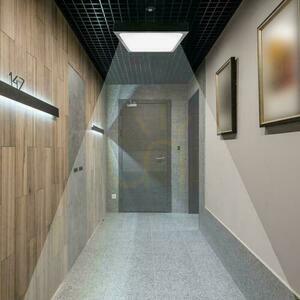 Plafond V-TAC 18W LED štvorcový 30x30cm Pilotný snímač pohybu s povrchovou montážou IP44 čierny VT-8618S 4000K 1830lm small 7