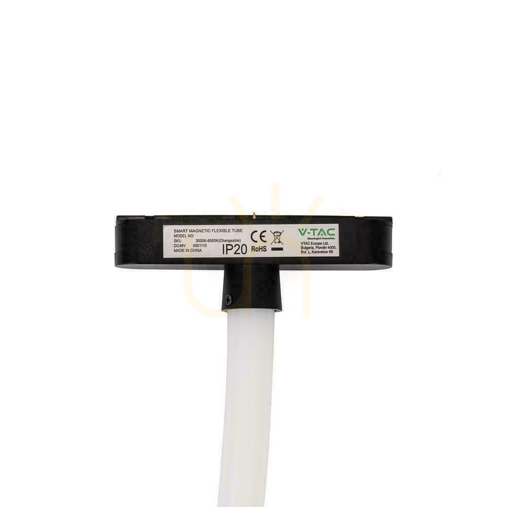 Náhľad Svietidlo Magnetický zbernicový systém 48V V-TAC 11W LED 100cm VT-42112 3000K 1270lm 3 roky záruka Svietidlo Magnetický zbernicový systém 48V V-TAC 11W LED 100cm VT-42112 3000K 1270lm 3 roky záruka