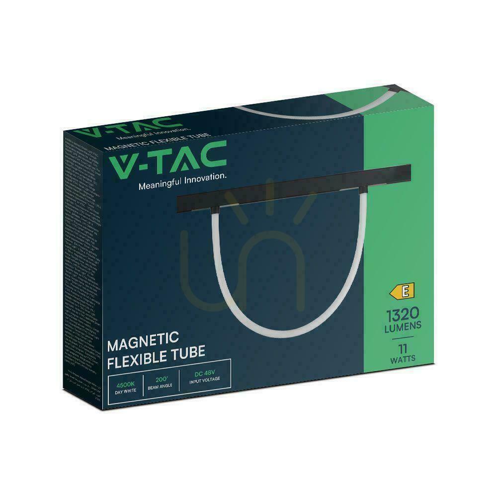 Šou Svietidlo Magnetický zbernicový systém 48V V-TAC 11W LED 100cm VT-42112 3000K 1270lm 3 roky záruka Svietidlo Magnetický zbernicový systém 48V V-TAC 11W LED 100cm VT-42112 3000K 1270lm 3 roky záruka
