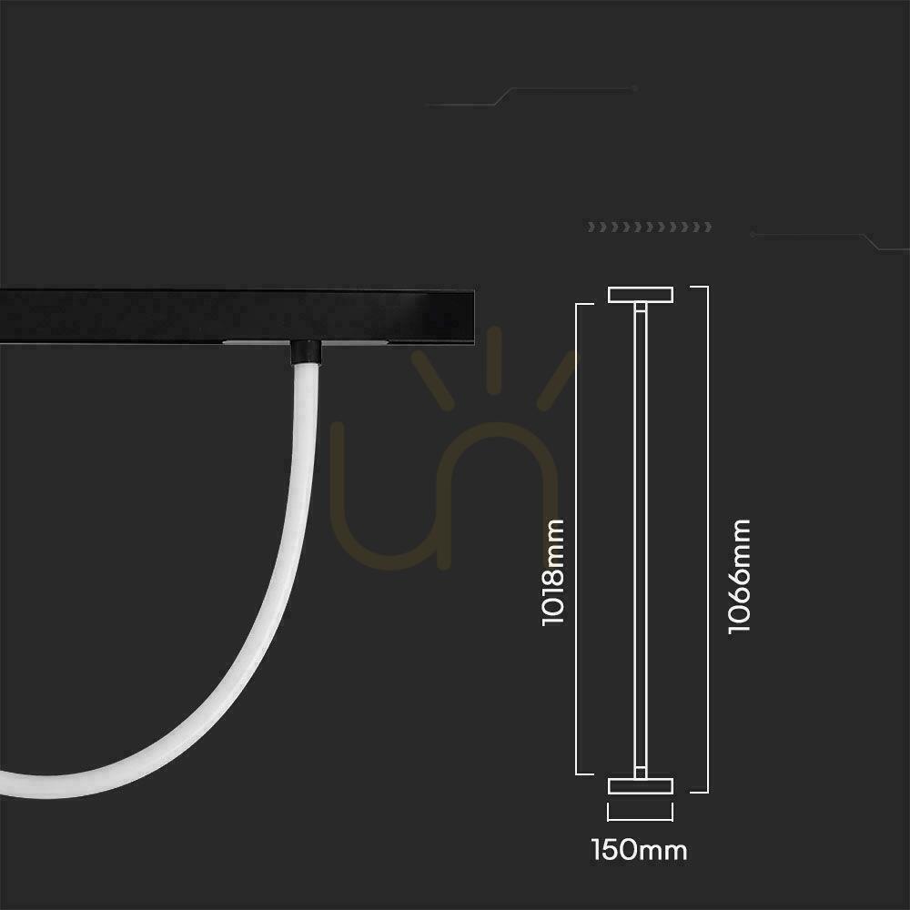 Skontrolujte Svietidlo Magnetický zbernicový systém 48V V-TAC 11W LED 100cm VT-42112 3000K 1270lm 3 roky záruka Svietidlo Magnetický zbernicový systém 48V V-TAC 11W LED 100cm VT-42112 3000K 1270lm 3 roky záruka