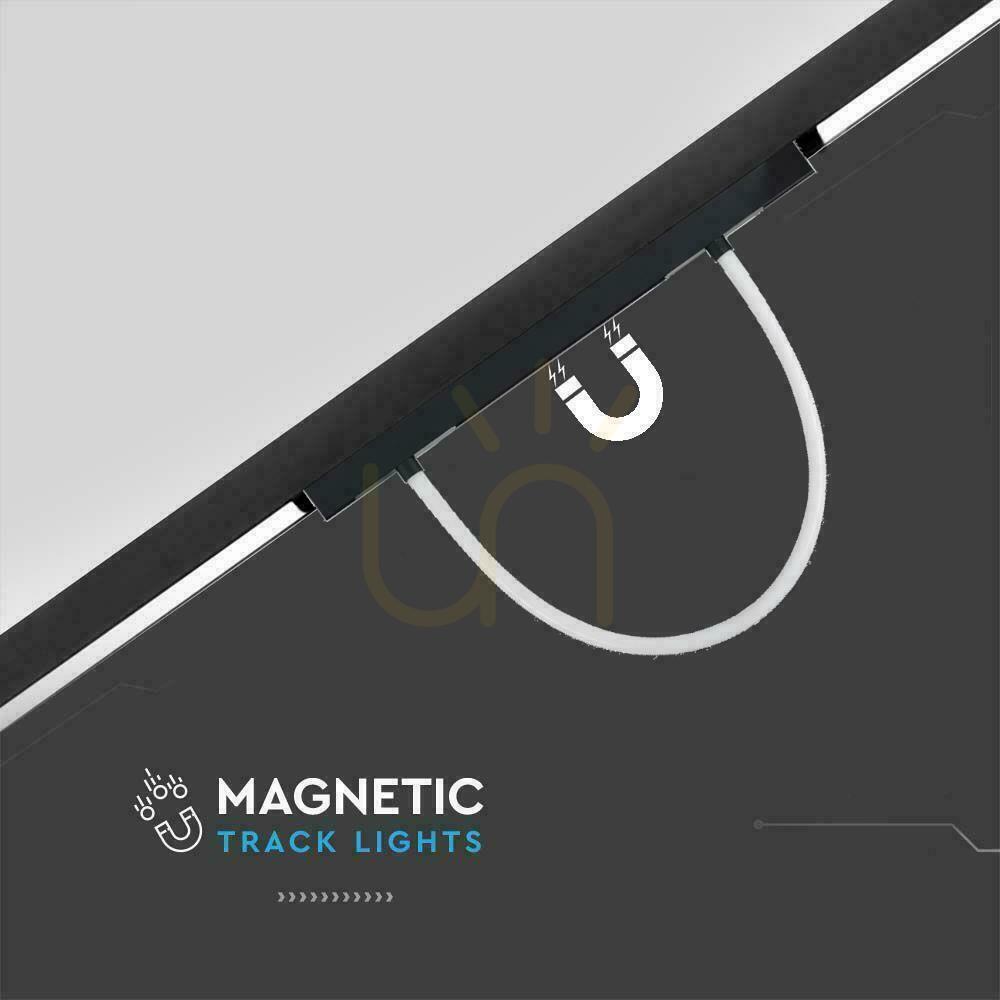 Šou Svietidlo Magnetický zbernicový systém 48V V-TAC 11W LED 100cm VT-42112 3000K 1270lm 3 roky záruka Svietidlo Magnetický zbernicový systém 48V V-TAC 11W LED 100cm VT-42112 3000K 1270lm 3 roky záruka