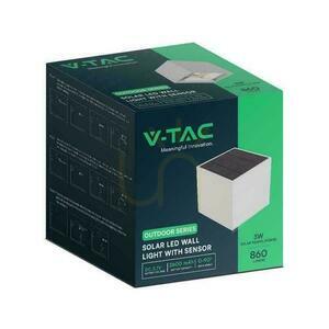 Solárne svietidlo V-TAC 9W LED COB Adjustable White Cube 15x15cm IP65 VT-11109 3000K 860lm. small 5