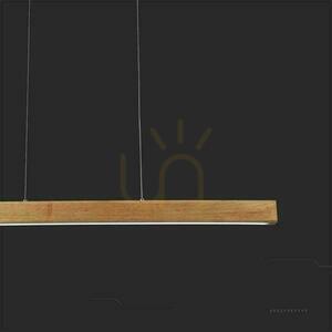 Závesné svietidlo V-TAC 12W LED Wood VT-7582 4000K 1440lm small 10