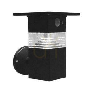 V-TAC 5,5W LED IP54 čierna VT-1169 3000K 250lm Solárna záhradná nástenná lampa 3 roky záruka small 0