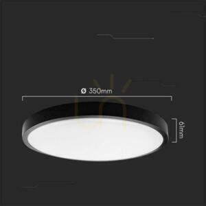 Stropné svietidlo so snímačom pohybu V-TAC VT-8624S LED 24 W 4000 K Ø35 cm IP44 čierne small 4