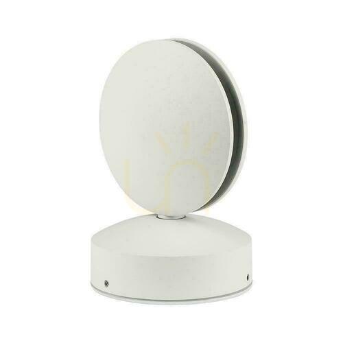 Skontrolujte Svietidlo 360st V-TAC 7W LED Osvetlenie fasád / výklenkov okien Biela IP65 VT-707 3000K 645lm