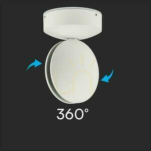 Svietidlo 360st V-TAC 7W LED Osvetlenie fasád / výklenkov okien Biela IP65 VT-707 3000K 645lm small 12