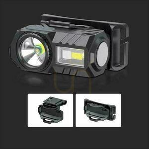 V-TAC 3W SMD nabíjanie USB-C IP43 VT-9902 190lm 3 v 1 hlavová baterka na bicykel. small 10