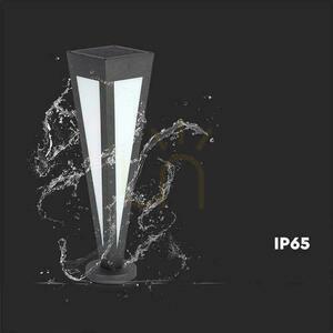 V-TAC Solárny záhradný stĺp 3-5W LED IP65 Pilot 64cm čierny VT-7654 3000K small 1
