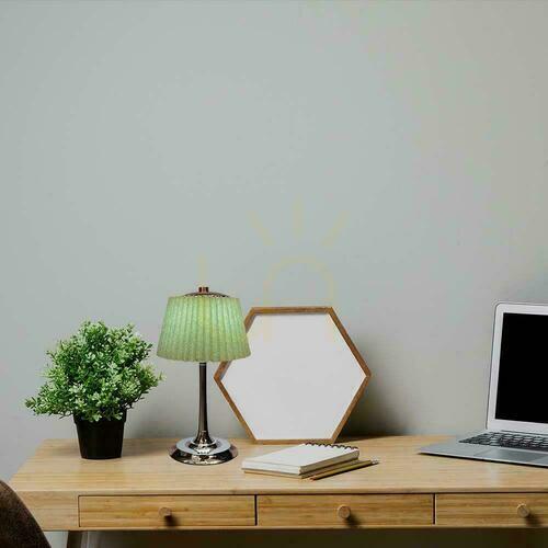 Skontrolujte V-TAC 1,5W LED 28cm stolové nočné svetlo USB nabíjanie stmievateľné zelené VT-7968 3000K-6000K 40lm