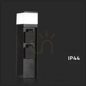 Záhradný stĺpik LED G9 V-TAC 2 zásuvky 2x16A 23cm 3600W IP44 Grafitová VT-1197 3 roky záruka small 2