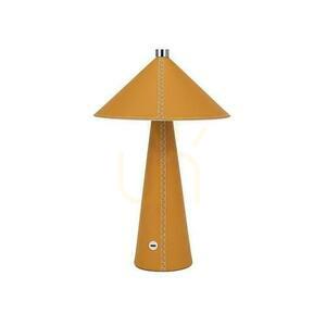 V-TAC 3W LED stolová lampa na nočný stolík 33cm CCT Nabíjanie USB-C Stmievateľná žltá koža VT-10117-Y 3000K-6000K 240lm small 2