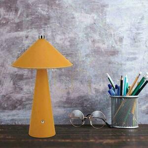 V-TAC 3W LED stolová lampa na nočný stolík 33cm CCT Nabíjanie USB-C Stmievateľná žltá koža VT-10117-Y 3000K-6000K 240lm small 8