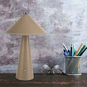 V-TAC 3W LED stolová lampa na nočný stolík 33cm CCT USB-C nabíjanie Stmievateľná hnedá koža VT-10117 3000K-6000K 240lm small 8