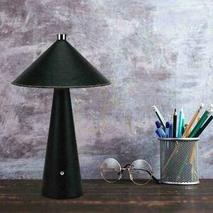 V-TAC 3W LED stolová lampa na nočný stolík 33cm CCT USB-C nabíjanie Stmievateľná čierna koža VT-10117 3000K-6000K 240lm small 8