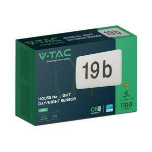 LED Plafon V-TAC SAMSUNG CHIP 12W Twilight Sensor White IP65 CCT IK10 Číslo domu VT-81006 4000K 1100lm 5 rokov záruka small 5