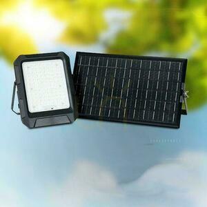 V-TAC Solárny LED projektor 15W Diaľkové ovládanie, AUTO, časovač, IP65 Čierny VT-102W 4000K 1800lm small 7