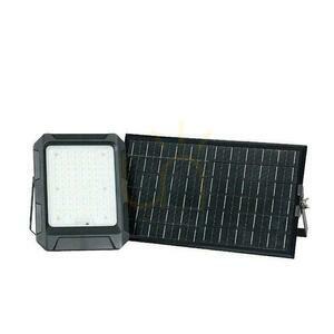V-TAC Solárny LED projektor 15W Diaľkové ovládanie, AUTO, časovač, IP65 Čierny VT-102W 4000K 1800lm small 0