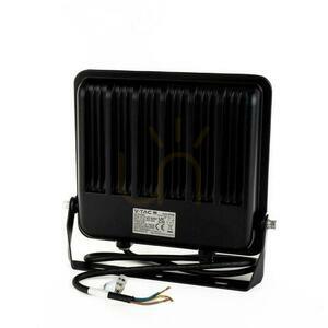 LED projektor V-TAC 100W 100Lm/W kábel 1mb SAMSUNG CHIP čierny VT-44104 6500K 8700lm 5 rokov záruka small 1