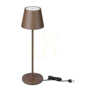 V-TAC 1,5W LED stolové nočné svetlo s nabíjaním stmievateľné IP54 bronz, Corten VT-7997 3000K 150lm 0 V-TAC 1,5W LED stolové nočné svetlo s nabíjaním stmievateľné IP54 bronz, Corten VT-7997 3000K 150lm small 0