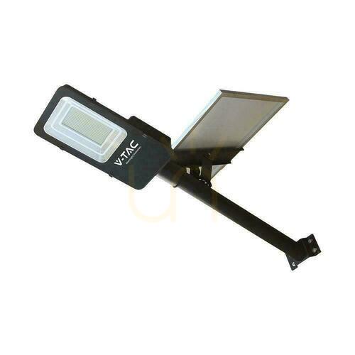 Skontrolujte V-TAC 50W LED VT-ST201 4000K 4000lm Solárne hybridné pouličné svietidlo.