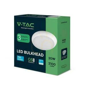 LED plafón V-TAC CCT 8W/16W/20W SAMSUNG CHIP IP65 IK08 VT-8603 3000K-4000K-6400K 2600lm 5 rokov záruka small 5