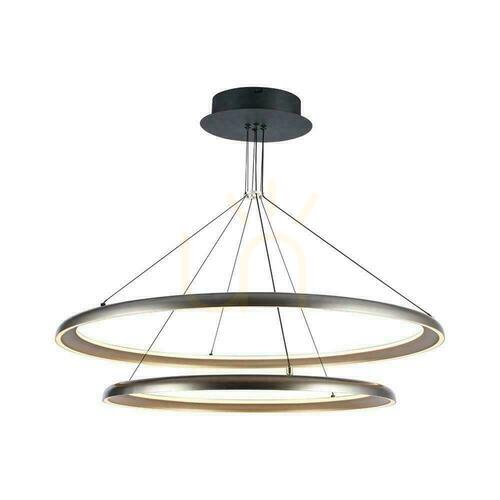 Skontrolujte V-TAC LED závesné svietidlo 65W Gold Black 60x107cm VT-7982 3000K 7000lm