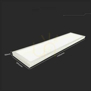 V-TAC 40W SAMSUNG CHIP 1200x300 povrchovo montovaný univerzálny LED panel 2 v 1 VT-6147 4000K 4400lm 3 roky záruka small 3