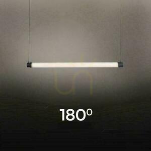 V-TAC 10W LED závesné svietidlo čierne 100cm VT-7992 3000K 1300lm small 2