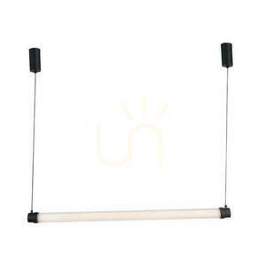 V-TAC 10W LED závesné svietidlo čierne 100cm VT-7992 3000K 1300lm small 0