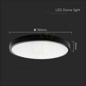 Plafond V-TAC 36W LED SAMSUNG CHIP Round 35cm povrchová montáž IP44 čierna VT-8630B 4000K 3820lm 5 rokov záruka small 3