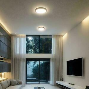 Plafond V-TAC 36W LED SAMSUNG CHIP Round 35cm povrchová montáž IP44 čierna VT-8630B 4000K 3820lm 5 rokov záruka small 4