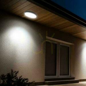 Plafond V-TAC 36W LED SAMSUNG CHIP Round 35cm povrchová montáž IP44 čierna VT-8630B 4000K 3820lm 5 rokov záruka small 7