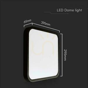 Plafond V-TAC 24W LED SAMSUNG CHIP Square 30x30cm Povrchová montáž IP44 čierna VT-8624B 4000K 2500lm 5 rokov záruka 3 Plafond V-TAC 24W LED SAMSUNG CHIP Square 30x30cm Povrchová montáž IP44 čierna VT-8624B 4000K 2500lm 5 rokov záruka small 3