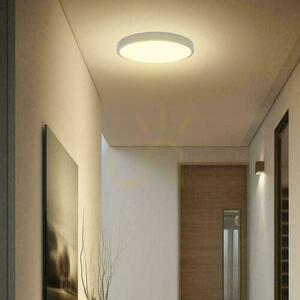 Plafond V-TAC 24W LED SAMSUNG CHIP Okrúhly 35cm Pilotný snímač pohybu na povrchovú montáž IP44 Biely VT-8624S 3000K 2500lm Záruka 5 rokov small 4