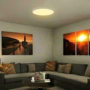 Plafond V-TAC 24W LED SAMSUNG CHIP Okrúhly 35cm Pilotný snímač pohybu na povrchovú montáž IP44 Biely VT-8624S 3000K 2500lm Záruka 5 rokov small 5