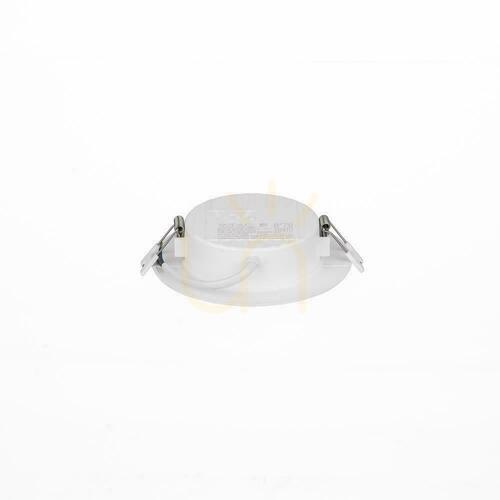 Skontrolujte V-TAC 6W LED SAMSUNG CHIP zapustený panel kruhový 120x28mm VT-61006RD-S 6500K 660lm 5 rokov záruka