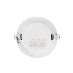 V-TAC 6W LED SAMSUNG CHIP zapustený panel kruhový 120x28mm VT-61006RD-S 6500K 660lm 5 rokov záruka small 2