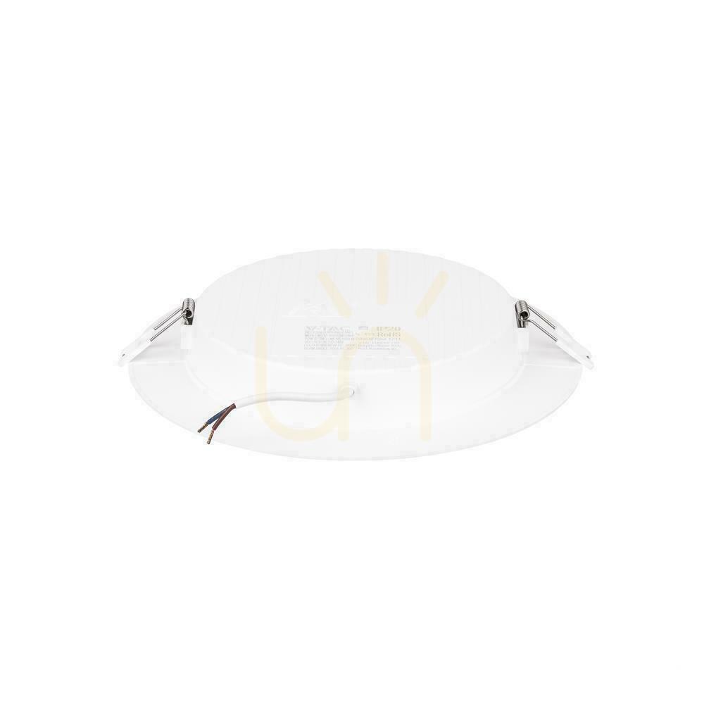 vyhliadka V-TAC 18W LED SAMSUNG CHIP zapustený panel kruhový 220x28mm VT-61018RD-S 3000K 1850lm 5 rokov záruka V-TAC 18W LED SAMSUNG CHIP zapustený panel kruhový 220x28mm VT-61018RD-S 3000K 1850lm 5 rokov záruka