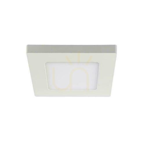 Skontrolujte V-TAC 6W LED SAMSUNG CHIP povrchový panel štvorcový 120x120mm VT-60006SQ-S 4000K 660lm