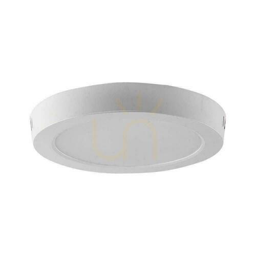Skontrolujte V-TAC 24W LED SAMSUNG CHIP povrchový panel okrúhly 288x31mm VT-60024RD-S 4000K 2500lm