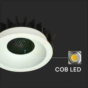 Svietidlo V-TAC LED Downlight 18W BRIDGELUX CHIP CCT White Raster Anti-glare Honeycomb VT-17018 3000K-4000K-6400K 1860lm. small 6