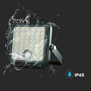 V-TAC 10W solárny LED projektor s diaľkovým ovládaním, AUTO, časovač, senzor pohybu, IP65, CCT VT-411CCT 4000K+6000K 1500lm 10 V-TAC 10W solárny LED projektor s diaľkovým ovládaním, AUTO, časovač, senzor pohybu, IP65, CCT VT-411CCT 4000K+6000K 1500lm small 10
