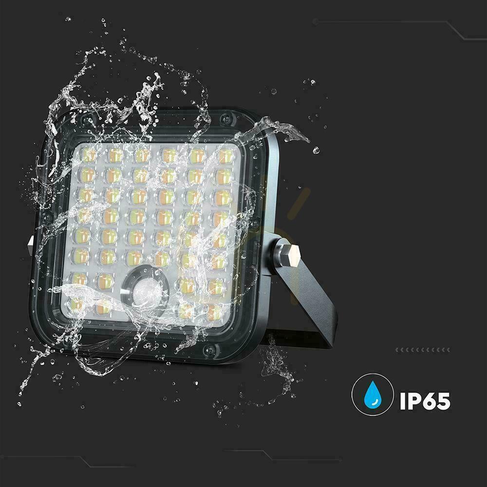 Skontrolujte V-TAC 10W solárny LED projektor s diaľkovým ovládaním, AUTO, časovač, senzor pohybu, IP65, CCT VT-411CCT 4000K+6000K 1500lm V-TAC 10W solárny LED projektor s diaľkovým ovládaním, AUTO, časovač, senzor pohybu, IP65, CCT VT-411CCT 4000K+6000K 1500lm