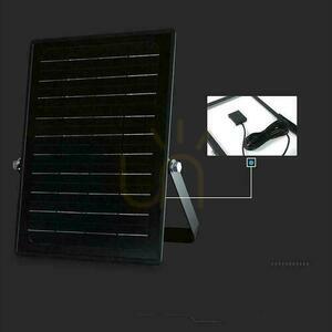 V-TAC 10W solárny LED projektor s diaľkovým ovládaním, AUTO, časovač, senzor pohybu, IP65, CCT VT-411CCT 4000K+6000K 1500lm 11 V-TAC 10W solárny LED projektor s diaľkovým ovládaním, AUTO, časovač, senzor pohybu, IP65, CCT VT-411CCT 4000K+6000K 1500lm small 11